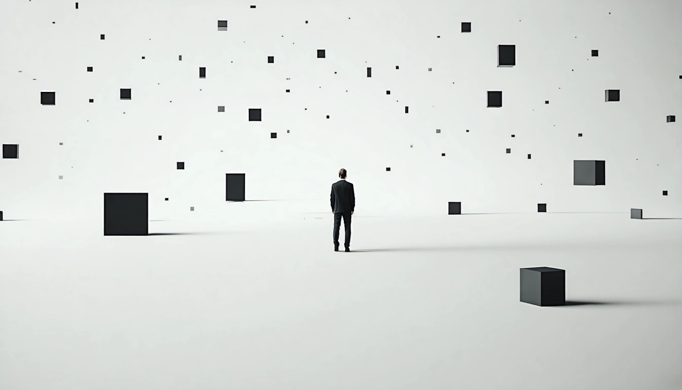 Workspace minimalism and coffee ritual